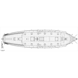 L'AMARANTE - Corvette de 12: 1744