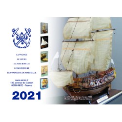 CALENDRIER mural ANCRE 2021