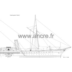 AIGLE Yacht impérial -1857