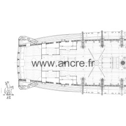 LE MERCURE - Navire marchand 1730