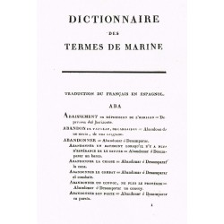 DICTIONNAIRE francais-espagnol de termes de marine