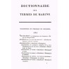 DICTIONNAIRE francais-espagnol de termes de marine