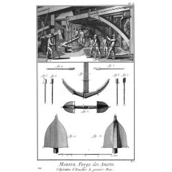 FABRICATION DES ANCRES -Réaumur 1723 -Duhamel 1764