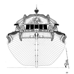 MONOGRAPHIE DE LA RENOMMEE - Frégate de 8 - 1744