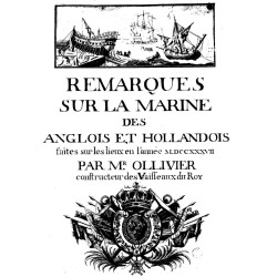 REMARQUES SUR LA MARINE DES ANGLAIS ET HOLLANDAIS