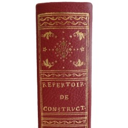 REPERTOIRE DE CONSTRUCTION - P.G. MORINEAU -1763