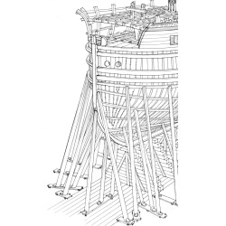  VAISSEAU DE 74 CANONS 1780