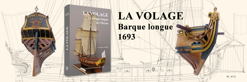 LA VOLAGE - Barque longue, 1693